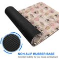 thumbnail image 6 of Long Mouse Pads for Desk,Beige Cow Checker Pattern Desk Mats on Top Of Desks, Desk Mouse Pad Extra Large with 3mm Non-Slip Base and Stitched Edge for Gaming,Office,Work,Home 47.3"x23.6", 6 of 6