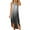 Gray, variant on OAVQHLG3B Women's Gradient Maxi Dresses Summer Casual Cross Rounk Neck Sleeveless Slit Vacation Beach Long Dress