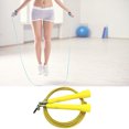 thumbnail image 2 of fastboy Speed Skipping Wire Rope Indoor Outdoor Jumping Rope Weight Loss Exercise Home Gym Workout Tool, Yellow, 2 of 9
