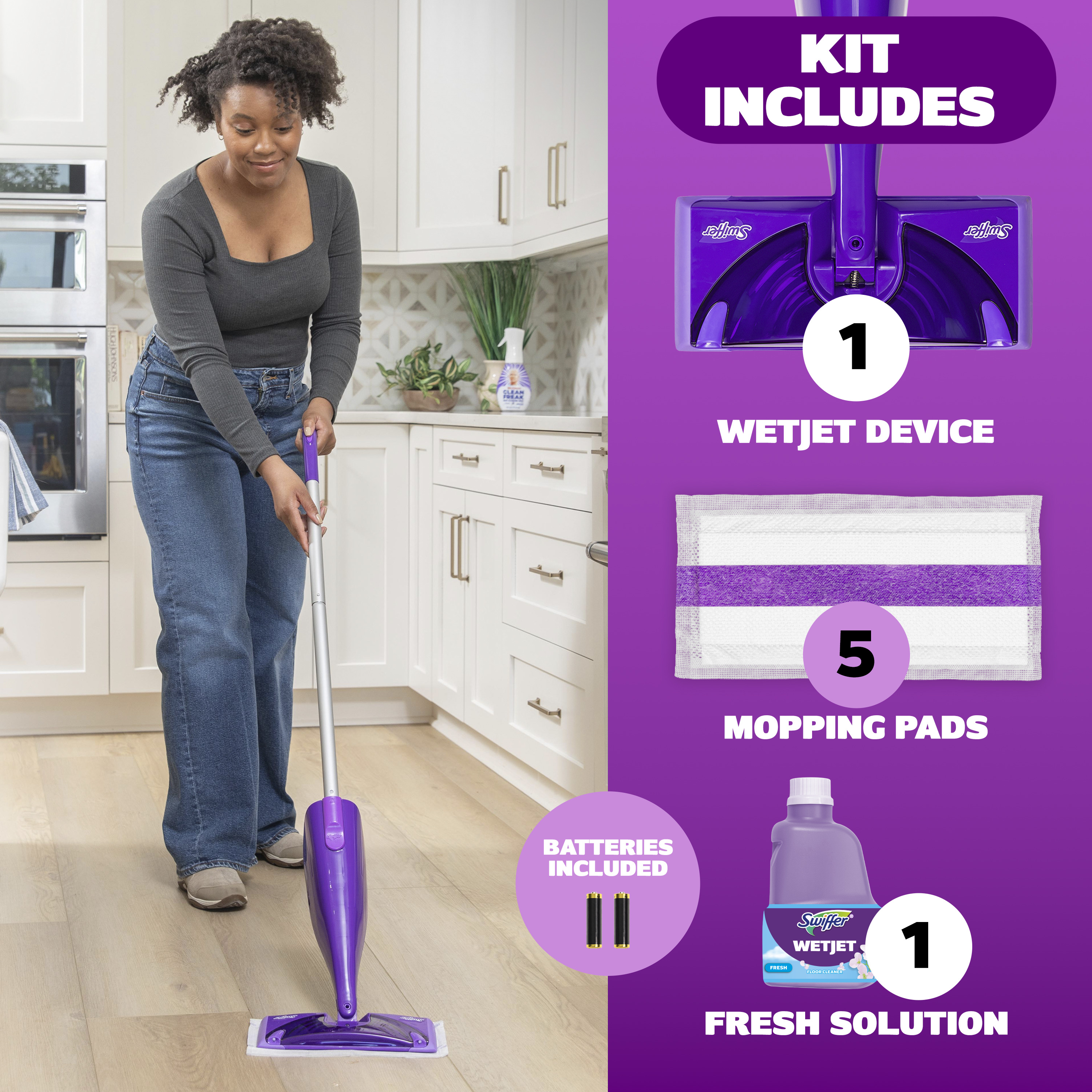 Swiffer WetJet Spray Mop Starter Kit photo 7