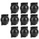 thumbnail image 3 of 10 piezas de dispositivos de enraizamiento de injerto reutilizables para el crecimiento de plantas, bolas de propagación de alta presión, suministros de jardín, color negro, 3 of 8