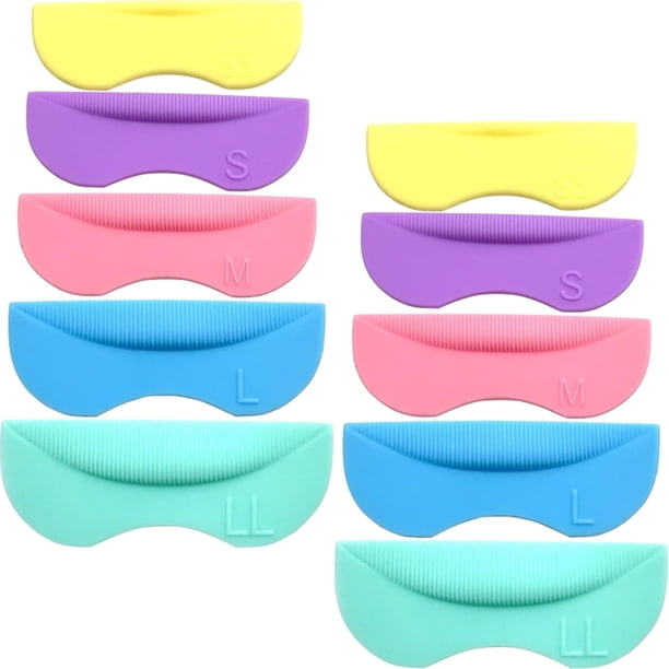 unbranded 5 Pares De Almohadillas De Silicona Para Pestañas Perming Seguro Para Y Pestañas