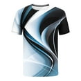 thumbnail image 7 of Taqqpue Men's Summer Short Sleeve T-Shirt & Shorts 2 Piece Set Printed Plus Size Sports Athletic Jogging Casual Sets S-5XL, 7 of 7