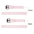 thumbnail image 4 of Uxcell Silicone Watch Band Quick Release Soft Rubber Watch Strap Pink/Black 14mm, 4 of 7