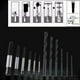 thumbnail image 4 of Juego de 12 extractores de tornillos, pernos y pernos dañados y rotos de 4 mm a 25 mm, 4 of 4