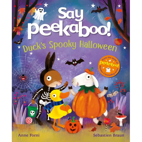 Say Peekaboo Say Peekaboo! Duck's Spooky Halloween, (Hardcover)