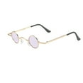thumbnail image 1 of pitrice Mini Sunglass Eye Protector Retro Eyewear Fashionable Multicolored Small Sweet Gift Chic Design Attractive Kid Supplies Gold/Purple, 1 of 9