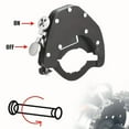 thumbnail image 5 of Adjustable Universal Motorcycle Cruise Control Throttle Locks, Motorcycle Cruise Control Throttle Assist, Throttle Lock for Most Motorcycles, Black(Bottom), 5 of 7