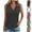 Dark Gray, variant on GERsome Summer Tank Tops for Women V Neck Sleeveless Loose Fit Tank Tunic Blouse Solid Color Business Trendy Dressy Work Tee Shirts S-2XL