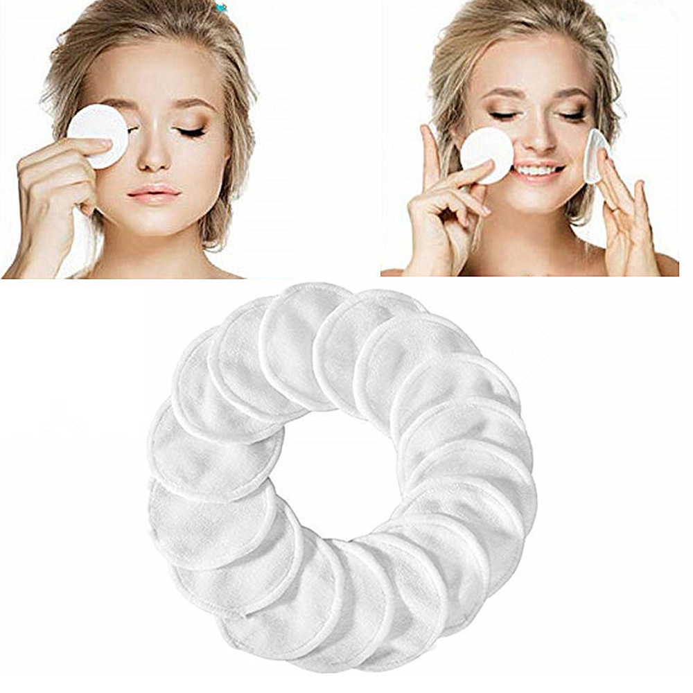 Tampons Démaquillants En Fibre De Bambou Réutilisa... – Grandado