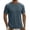 Gray—Mens T-Shirts, variant on BVOFAR Men's Big and Tall T-Shirts Quick Dry Breathable Athletic Shirts Short Sleeve Performance Tees Gym Workout Running Shirt Navy XXXL