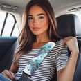 thumbnail image 4 of Yuyamidu Sea Turtle Car Seat Belt Covers 2 Pack Universal Car Seat Belt Pads Cover Flannel Seatbelt Cushion for Most Car Sedan SUV Auto Accessories Soft Car Seat Strap Pads, 4 of 7