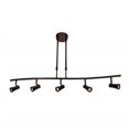 thumbnail image 1 of Accesslighting 63065LEDD-BRZ Élégant 5Light Dimmable LED Spot pendant&44; Bronze, 1 of 1