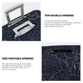 thumbnail image 5 of Bingfone Copper-Gold Gloss Outline Navy Dark Blue Luggage Cover Washable Suitcase Cover Protector Anti-Scratch Suitcase Cover Fits 18-32 Inch Luggage (without luggage), 5 of 9