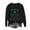 Black, variant on WREESH Womens Crewneck Sweatshirts St. Patrick's Day Sweatshirts Shamrocks Printed Graphic Sweatshirts Loose Fit Long Sleeved Tops Pullover Sweatshirts White