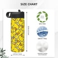 thumbnail image 4 of Pofeuu Ducky Cartoon Animal Yellow Print 18oz Sports Insulated Kettle, Sports Bottle Water Bottles For Men Women For Gym Hiking Camping Running Mountain Bike Outdoor Sports, 4 of 8