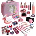 thumbnail image 1 of Kids Makeup Sets For Girls, Washable Kids Make Up Kit Girls Toys, Non-toxic Makeup Set For Little Girls, Childrens Makeup Sets Kids Toys Christmas Bir, 1 of 5