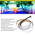 thumbnail image 4 of Luz De Cuerda LED De Neón, Tira De Luz LED De Baja Generación De Calor 24 V Control Remoto IR 360 Grados Flexible Resistente A Altas Temperaturas Para Impresora 3D, 4 of 7