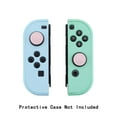 thumbnail image 2 of PlayVital Silicone Joystick Caps for Nintendo Switch, Switch Lite & OLED – Soft Thumb Grip Covers, Cherry Blossom Pink, 2 of 8