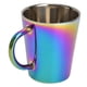 thumbnail image 4 of Elegante taza de café de acero inoxidable de 300 ml, colorida, con aislamiento de doble pared y asa para una experiencia de bebida perfecta, 4 of 8