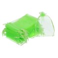 thumbnail image 1 of Bolsas de Organza Transparente Unique Bargains 50uds 11x16cm Verde, 1 of 7