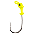 thumbnail image 3 of (2 pack) Strike King Flat's Jig Head 1/8oz Chartreuse Fishing Jig, 3 of 8