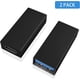thumbnail image 1 of Paquete de 2 adaptadores (negro) USB C a USB 3.0, USB 3.1, USB 3.0 hembra a USB C hembra, compatible con iPhone 11, Google Pixel, Samsung Galaxy S20, Huawei, Moto, 1 of 5