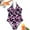 Navy, variant on Tdoqot Girls Swimsuits One Piece Tankinis- Floral Print Summer Modest Bathing Suits Navy Size 16-18