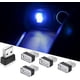thumbnail image 1 of 5 luces LED Sincero azules para ambiente de coche enchufables de 5 V, 1 of 5