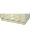 Safco Flat File Closed Base in Tropic Sand