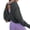 Black, variant on ZDNIXIAN Womens Summer Tops ,Back Cross Cutout Long Sleeve Workout Shirt, Lightweight Breathable Sports Pullover