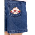 thumbnail image 6 of Strawberry Shortcake Girls Graphic Print Denim Shorts, Sizes 4-16, 6 of 9
