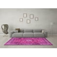 thumbnail image 3 of Ahgly Company Indoor Round Persian Pink Traditional Area Rugs, 6' Round, 3 of 4