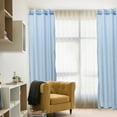 thumbnail image 6 of WHAMVOX  Balcony Curtain Window Dark Blackout Curtains Gazebo Sky-blue, 6 of 8