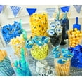 thumbnail image 2 of Blue Mini Twisty Lollipops, 24 Individually Wrapped Suckers - Wedding, Birthday and Party Candy - 2 inch Size, 2 of 6