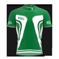 thumbnail image 3 of Nigeria Full Zipper Bike Short Sleeve Cycling Jersey  for Women - Size 2XL, 3 of 4