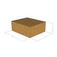 thumbnail image 3 of 13x11x5 Kraft Brown Corrugated Shipping Boxes, 32 ECT Single-Wall, Qty 100, 3 of 3