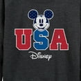 thumbnail image 3 of Disney - Americana - Mickey Usa - Women's Lightweight French Terry Long Sleeve Shirt, 3 of 5