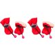 thumbnail image 1 of TQEHS Botas protectoras para patas de perro, antideslizantes, para invierno, con correas reflectantes, impermeables, cálidas, para perros pequeños y medianos, talla I3T2, 1 of 6