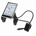 thumbnail image 5 of Electric Bicycle LCD Meter 5 Pin 24V 36V 48V 60V Universal E Scooter M5 LCD Display 31.8 22.2 - Good, 5 of 5