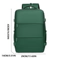 thumbnail image 4 of School Supplies,Large Capacity Travel Backpack Multifunctional Laptop Backpack Casual Business Daypack Portable Storage Bag for Travel and Work, 4 of 8