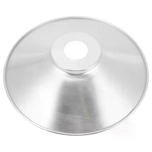 Lamp Shade Waterproof Aluminum Lampshade Accessories Cover Light Fixture Bulb Silver