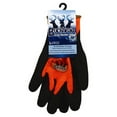 thumbnail image 3 of Buckhead High-Vis Orange Acrylic Thermal Knit Liner Sandy Finish Latex Gloves 1 pair, 3 of 3