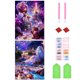 thumbnail image 1 of Pintura De Diamante 5D DIY Kit De Camino De Fantasía De Taladro Redondo Completo Decoración Del Hogar 30x40cm 2 Piezas, 1 of 9