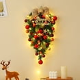 thumbnail image 4 of led christmas lights Christmas Decoration Wreath With Simulated Lights christmas decorations, 4 of 4