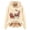 Beige-b, variant on Christmas Cute Reindeer Hoodies for Women 2025 Long Sleeve Heavyweight Hooded Sweatshirt Pullover Tops