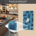 thumbnail image 5 of Yayeee Blank Wall Plate Cover 1-Gang 4.5"x2.7" Home Unused Decorative Outlet, Blue Forest Cat Pattern, 5 of 7