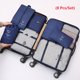 thumbnail image 1 of Organizadores De Equipaje De Viaje Conjunto Impermeable Ropa Cosmética Organizar Bolsa USB Cable De Datos De Almacenamiento huangjie unisex, 1 of 2