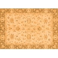 thumbnail image 1 of Ahgly Company Indoor Rectangle Abstract Orange Modern Area Rugs, 7' x 10', 1 of 4