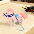 thumbnail image 3 of Peluche Douce pour Enfants Matériau en Peluche Design Cheval Taille 22cm Compact Portable Intérieur Extérieur Confort Sûr Aventures Imaginatives pour Enfants Adultes, 3 of 4